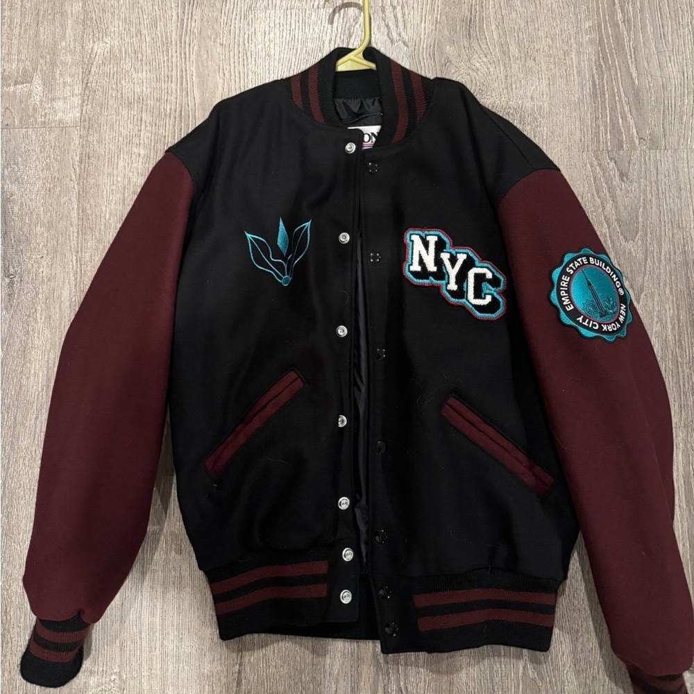 Starbucks Sirens Eye Letterman Jacket medium
